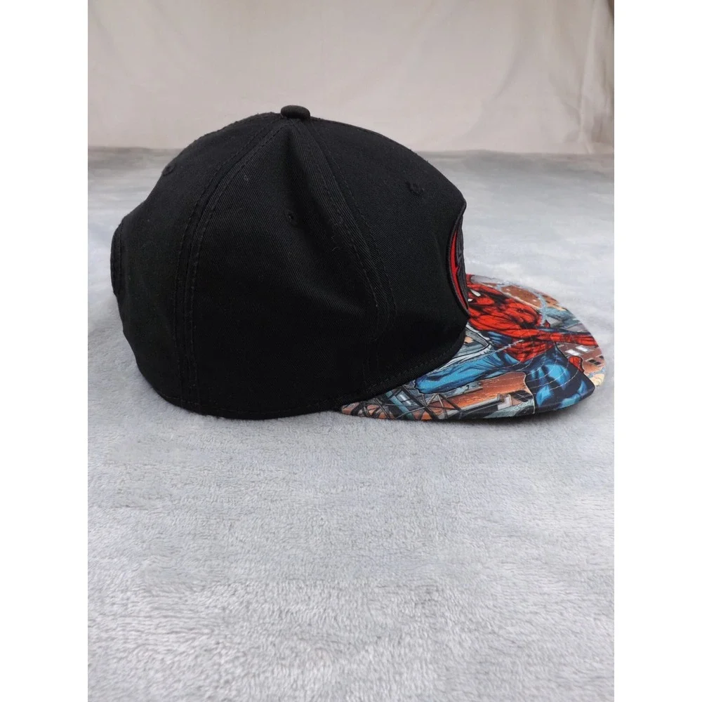 Spiderman Marvel Cap/Hat Graphic‎ Multicolor Snapback One Size Fits Most Spider